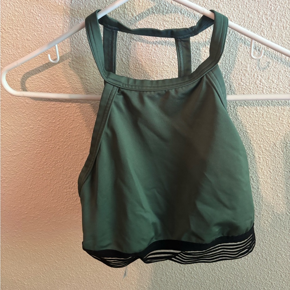 Victoria's Secret Green Swim Top